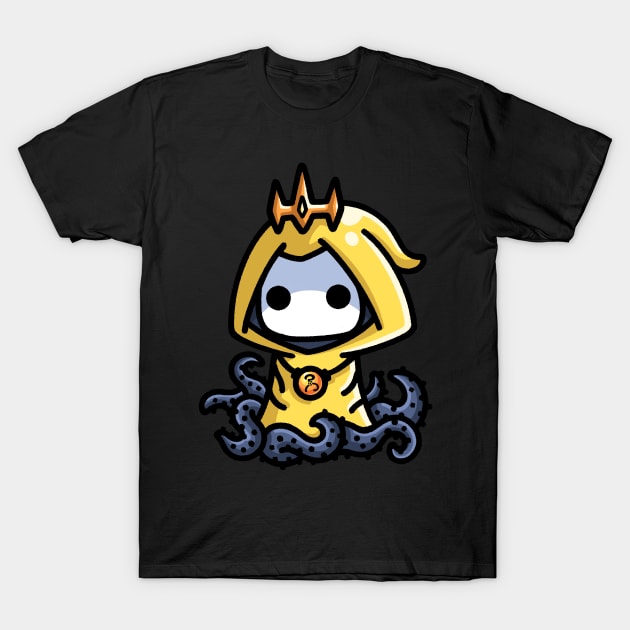 Cuteness Unleashed: Kawaii Hastur, the Adorable Eldritch Star T-Shirt by Holymayo Tee